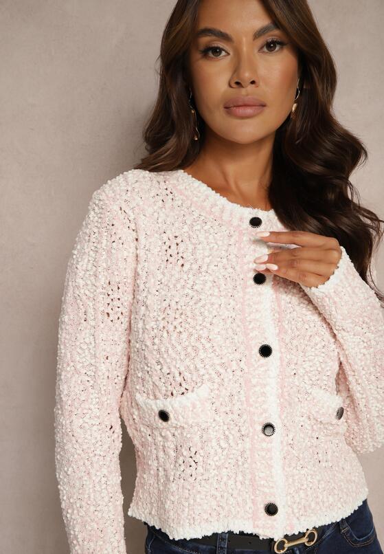 Рожевий Кардиган 5