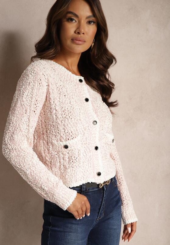 Рожевий Кардиган 1