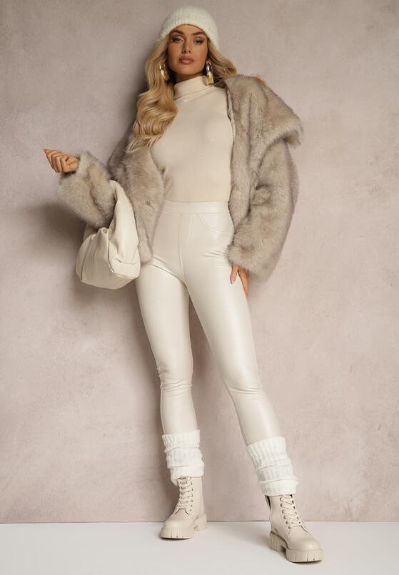 Темно-Бежеві Легінси 2