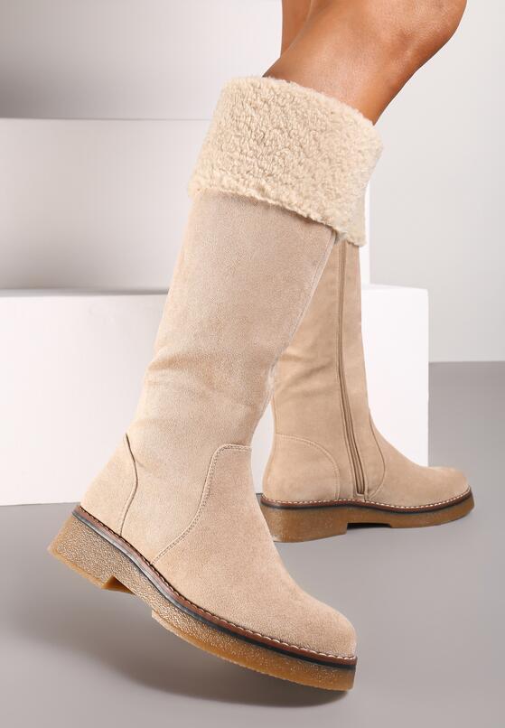 Бежеві Чоботи 1