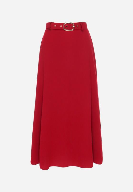 Бордова Спідниця 6