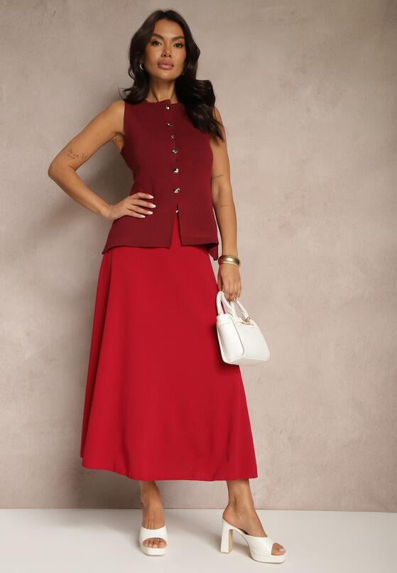 Бордова Спідниця 2