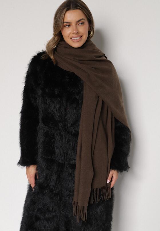 Коричневий Шарф 4