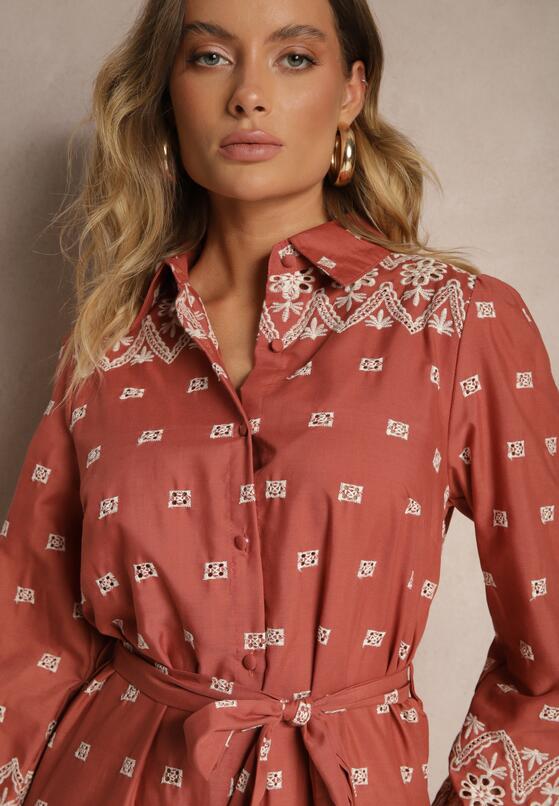 Бордова Сукня 5