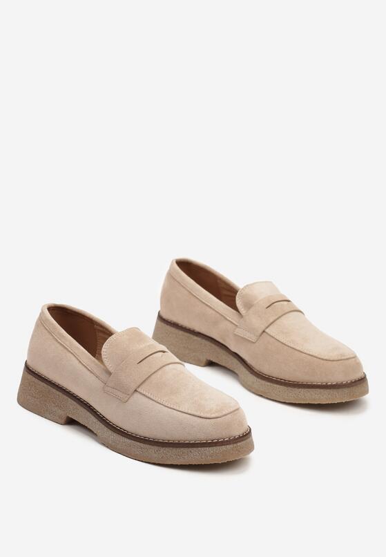 Бежеві Лофери 5