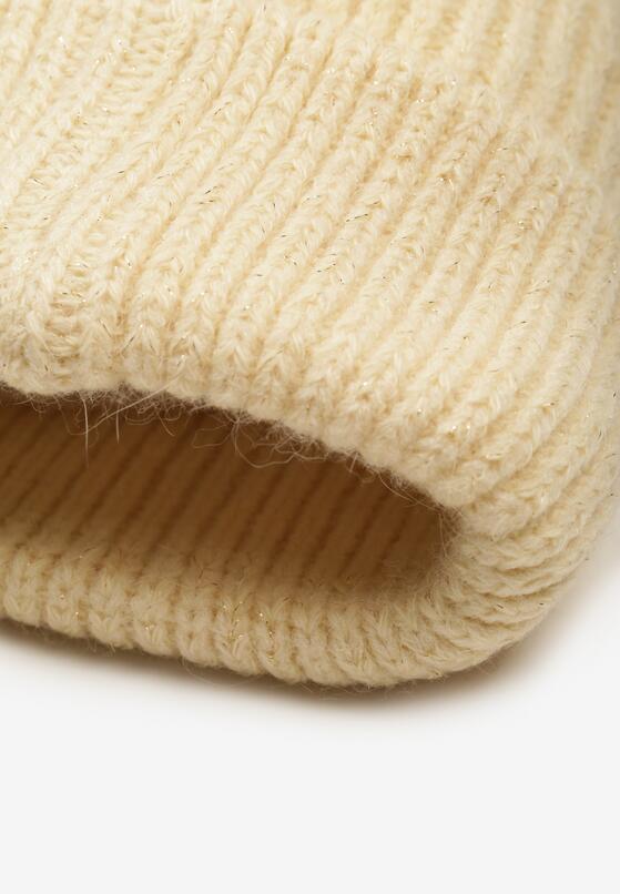 Бежева Шапка 4