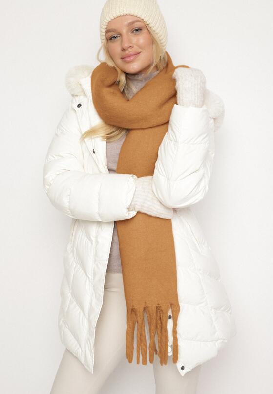 Коричневий Шарф 1