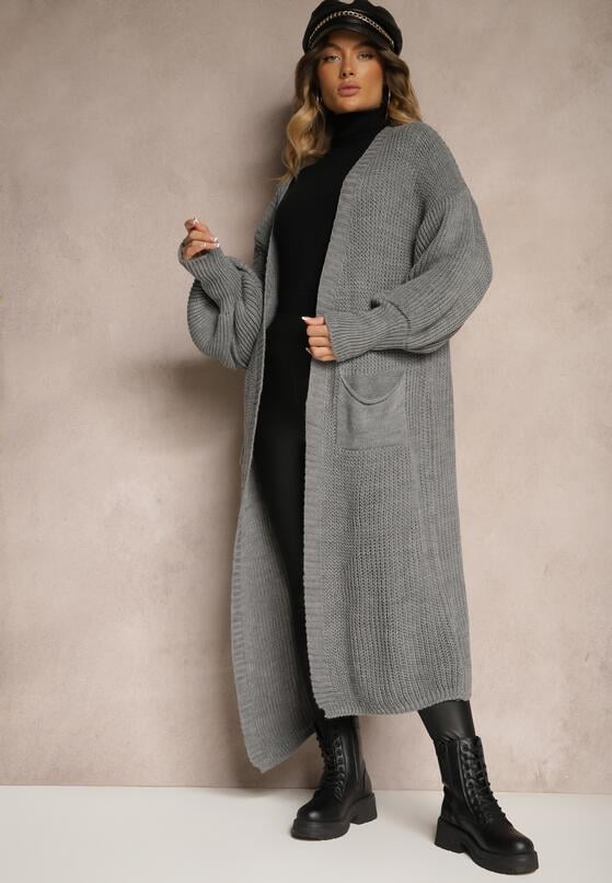 Сірий Кардиган 2