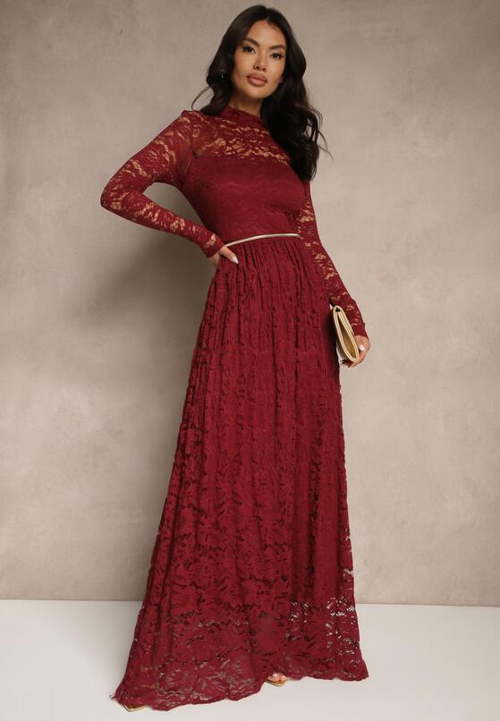 Бордова Сукня 2