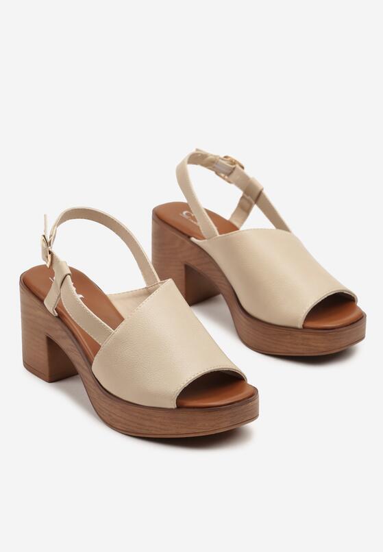 Бежеві Босоніжки 5