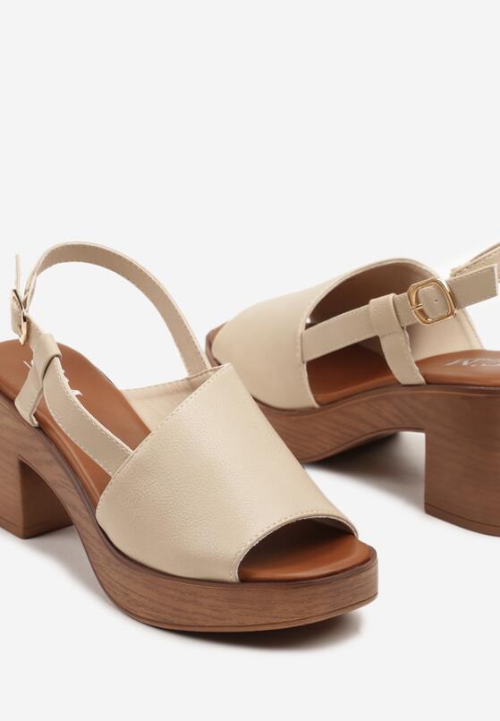 Бежеві Босоніжки 6