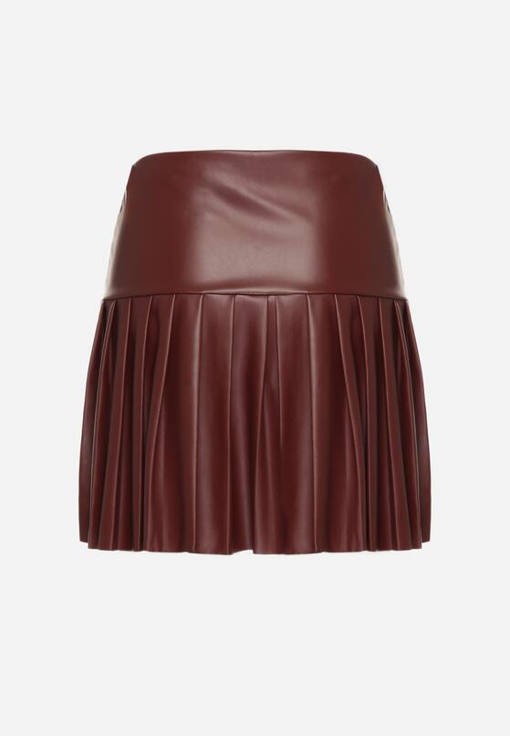 Бордова Спідниця 7