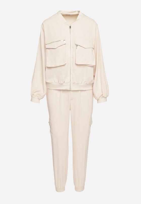 Бежевий Спортивний Костюм 6