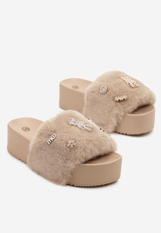 Темно-Бежеві Шльопанці 5