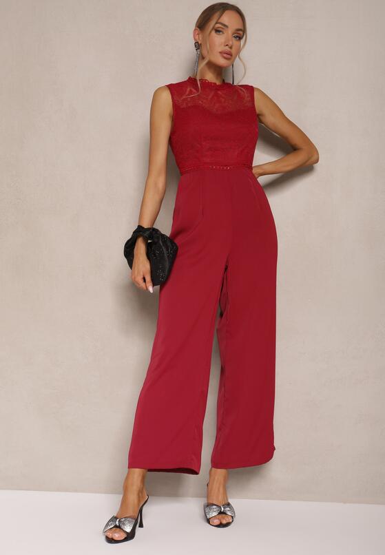 Бордовий Комбінезон 2