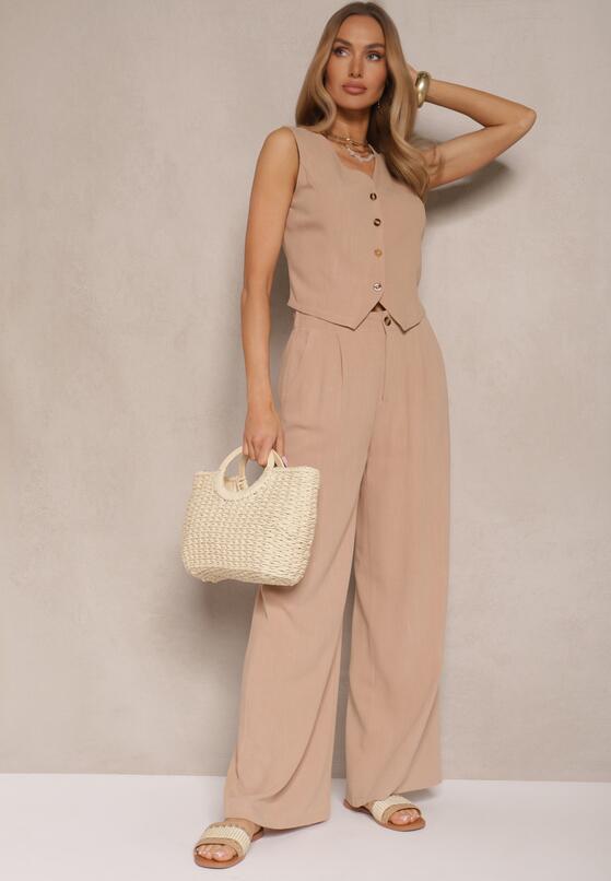 Бежевий Повсякденний Комплект 2