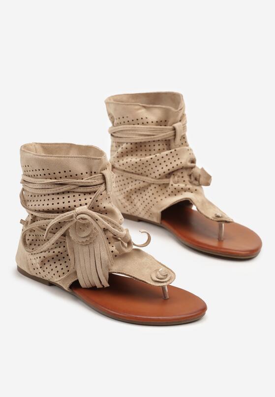 Бежеві Шльопанці 5