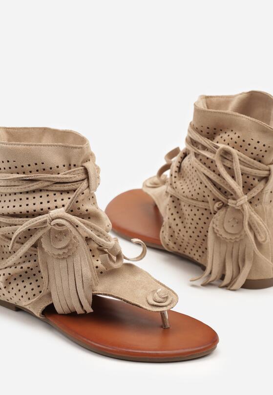 Бежеві Шльопанці 6