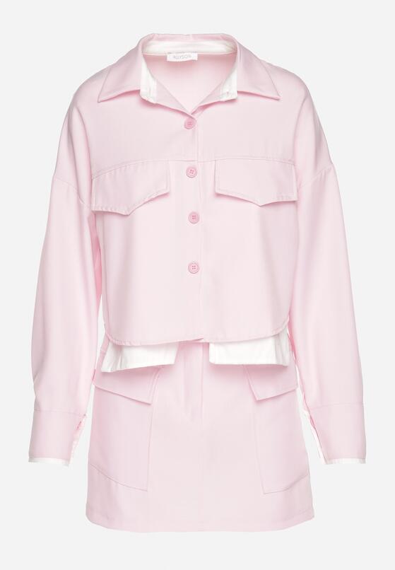 Рожевий Повсякденний Комплект 6