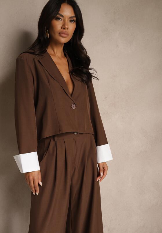 Коричневий Повсякденний Комплект 8