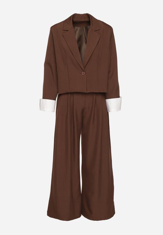 Коричневий Повсякденний Комплект 9