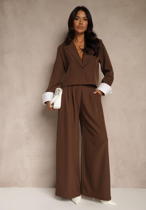 Коричневий Повсякденний Комплект 4