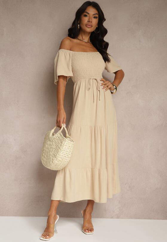 Бежева Сукня 1