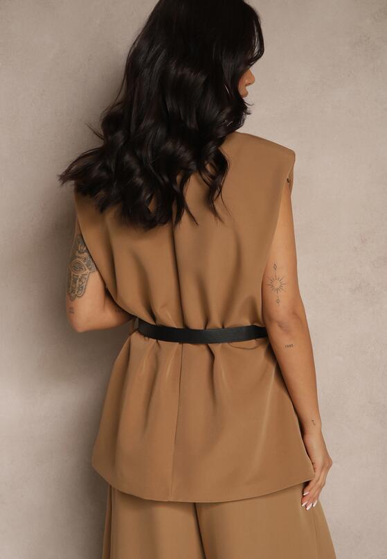 Бежевий Жилет 3