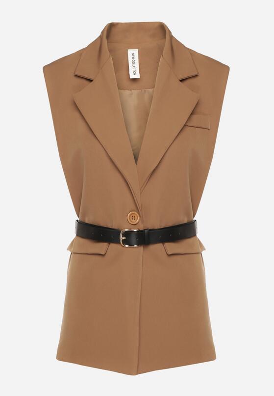 Бежевий Жилет 6