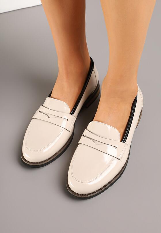 Бежеві Лофери 3