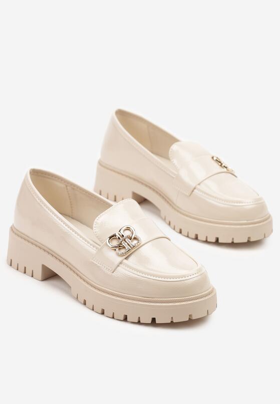 Бежеві Лофери 5