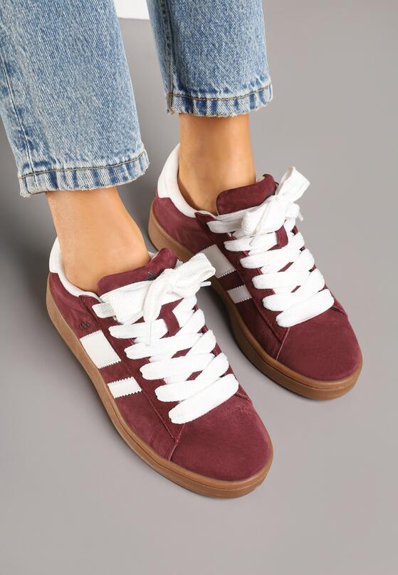 Бордові Снікерси 3