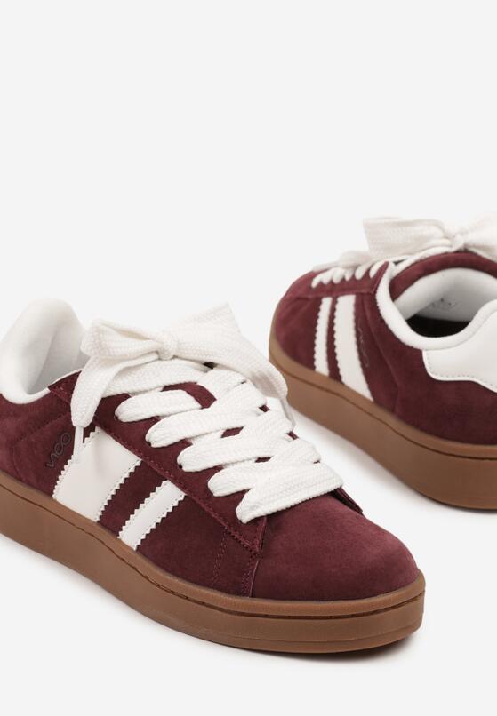 Бордові Снікерси 6