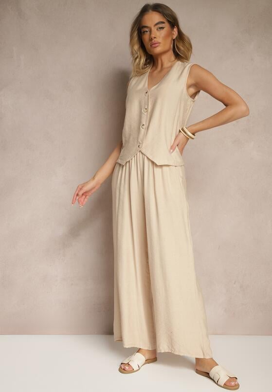 Бежевий Повсякденний Комплект 2