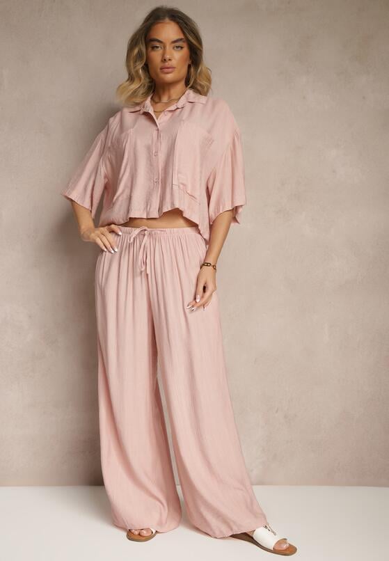 Рожевий Повсякденний Комплект 4