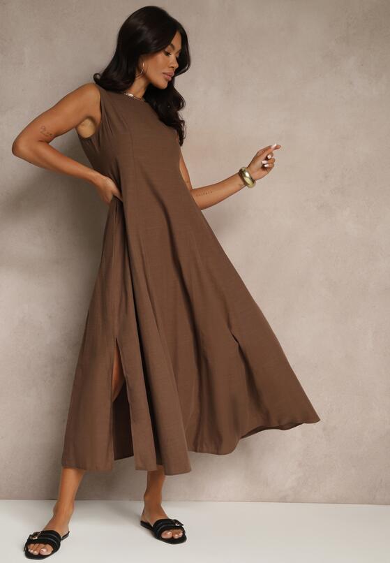 Коричнева Сукня 1