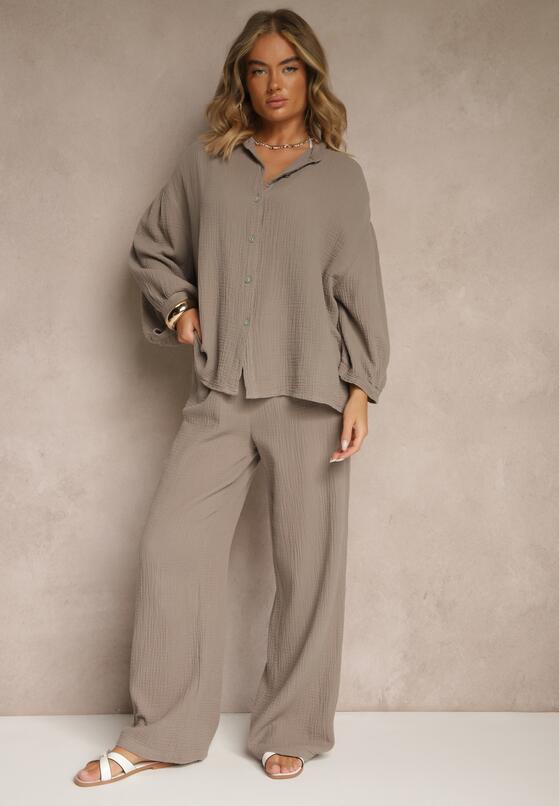 Бежевий Повсякденний Комплект 5