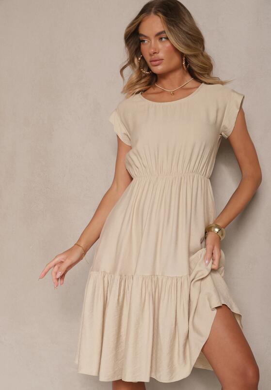 Бежева Сукня 1