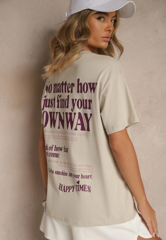 Cвітло-Бежева Футболкa 3