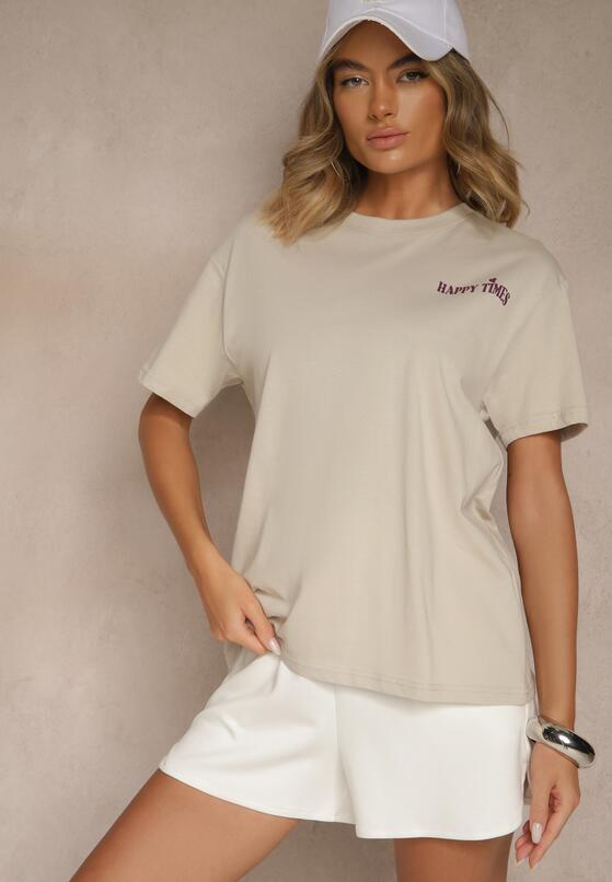 Cвітло-Бежева Футболкa 5