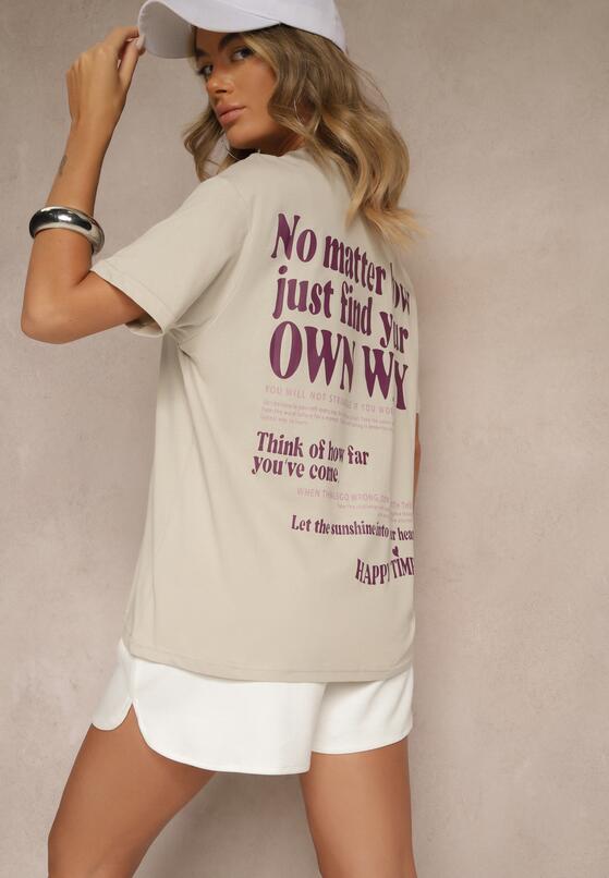 Cвітло-Бежева Футболкa 1