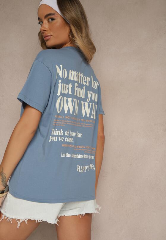 Блакитна Футболкa 3