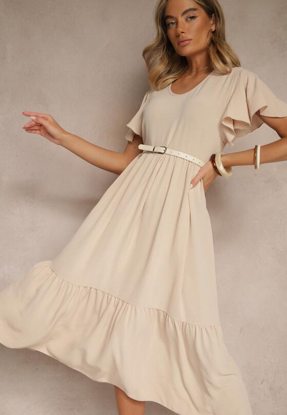 Cвітло-Бежева Сукня 4