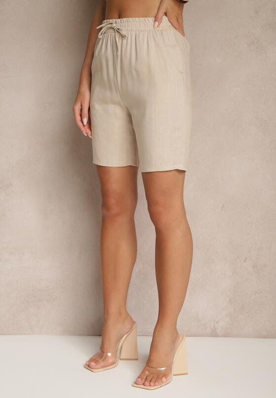 Cвітло-Бежеві Шорти 4