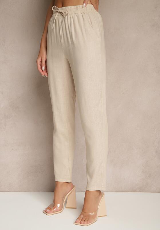 Cвітло-Бежеві Штани 4