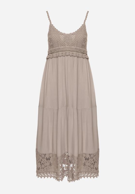 Бежева Сукня 6