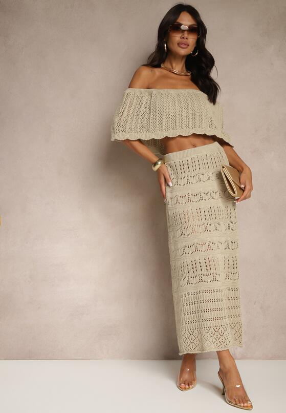 Бежевий Повсякденний Комплект 2