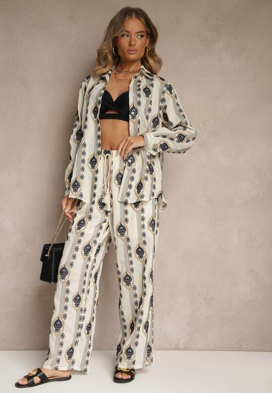 Бежевий Повсякденний Комплект 2