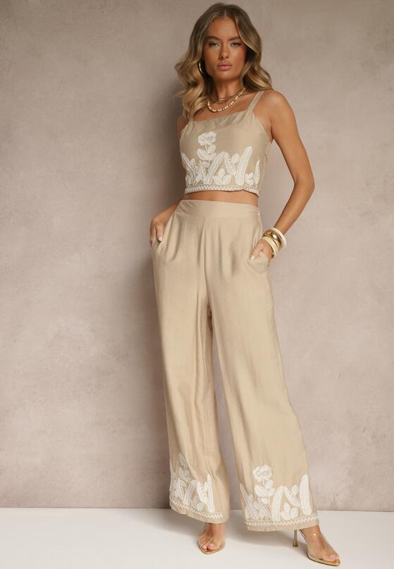 Бежевий Повсякденний Комплект 2