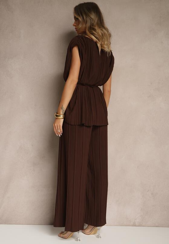 Коричневий Повсякденний Комплект 3